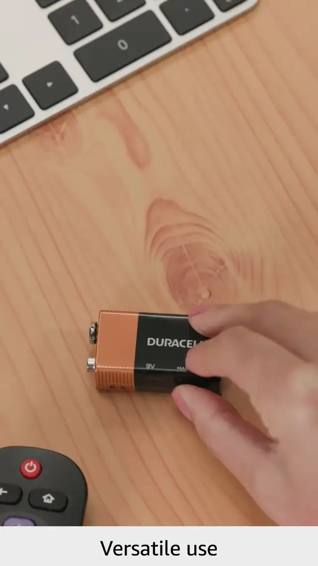 Duracell Coppertop 9V Battery pack in review section