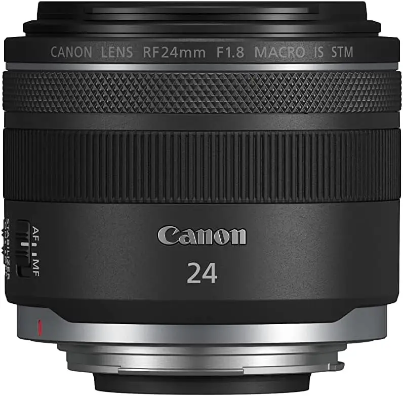 Canon RF 24mm F1.8 Macro IS STM lens pricing chart