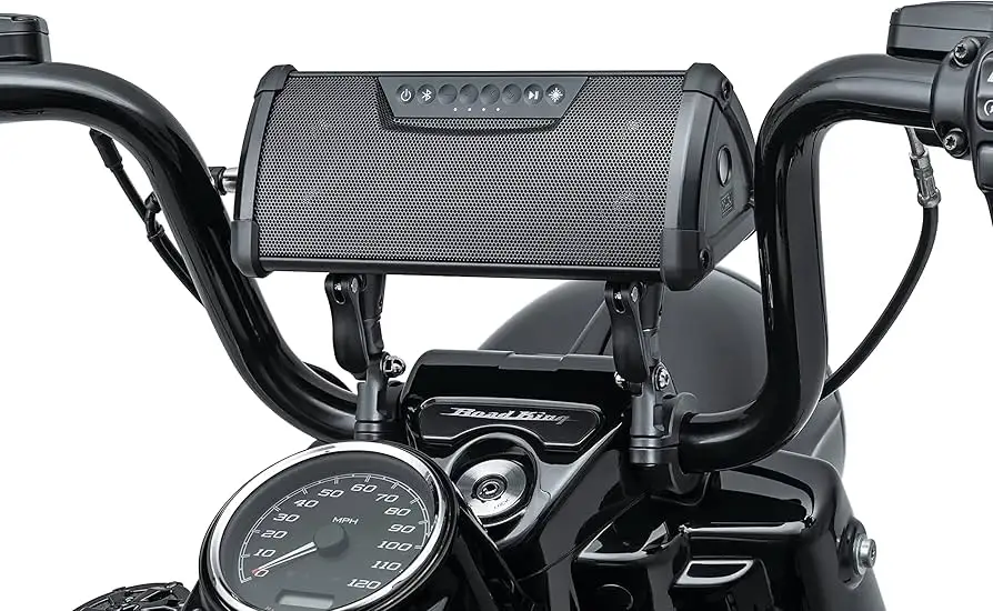 Kuryakyn MTX Road Thunder Plus installed on motorcycle