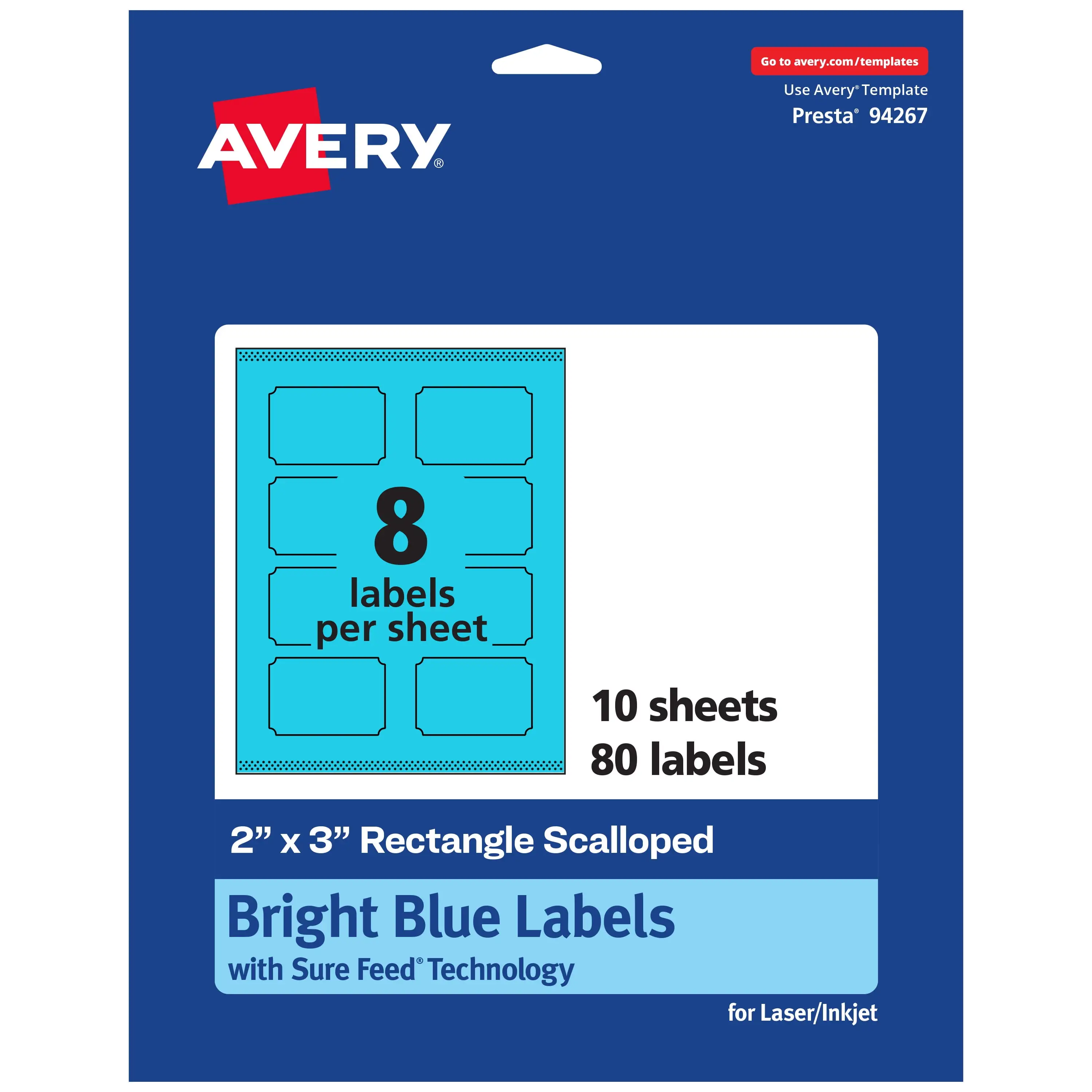Avery 8663 Matte Clear 2x4 Labels Review: 7.8/10