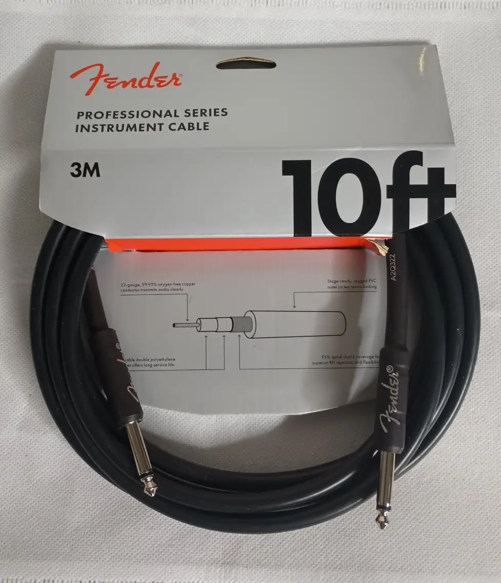 Fender Professional Series cable price comparison chart