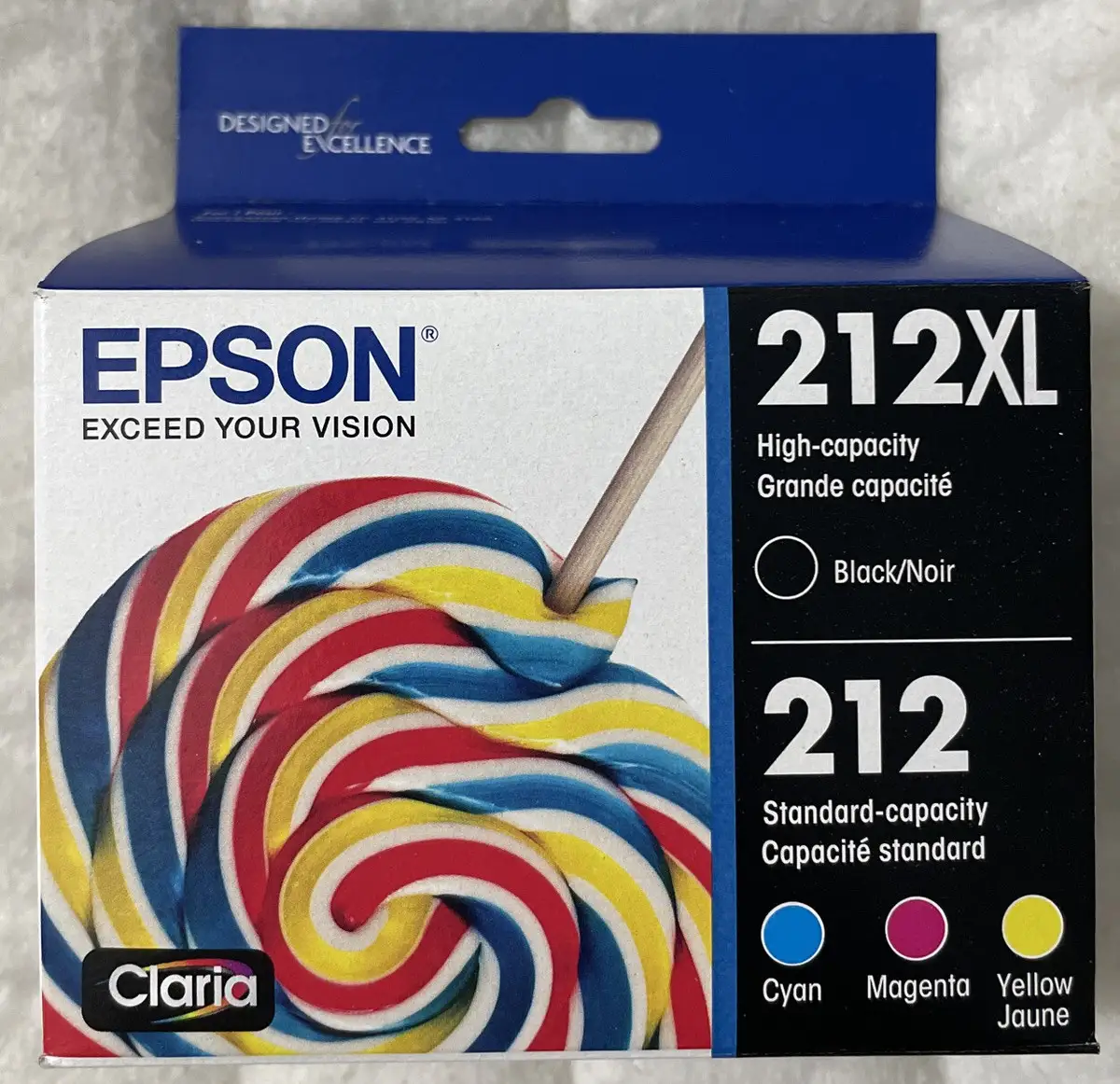 EPSON 232 Claria Ink packaging and contents