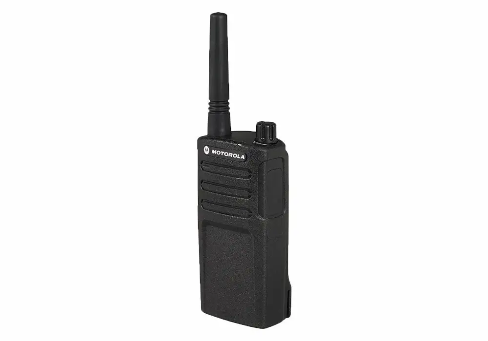 Motorola RMU2040 rugged radio close-up view