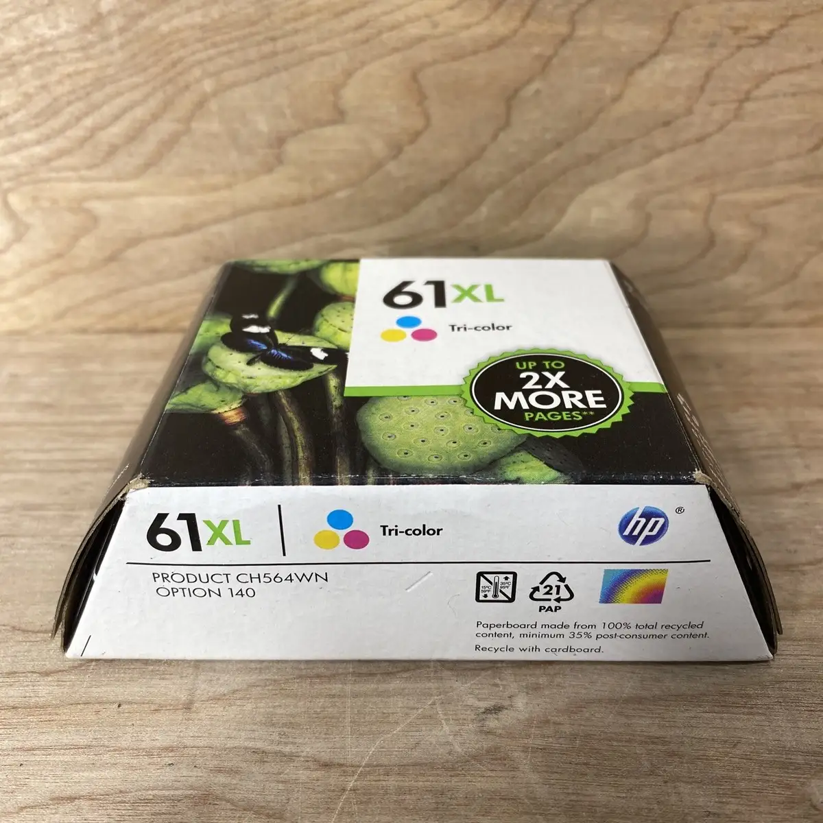 HP 61 Tri-color Ink pricing chart and value comparison