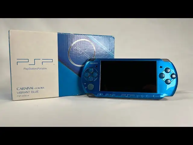 Sony PSP 3000 Marine Blue collector edition on eBay