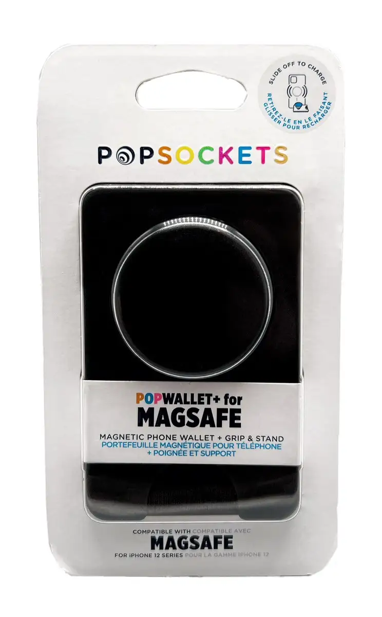 PopSockets MagSafe wallet product close-up view