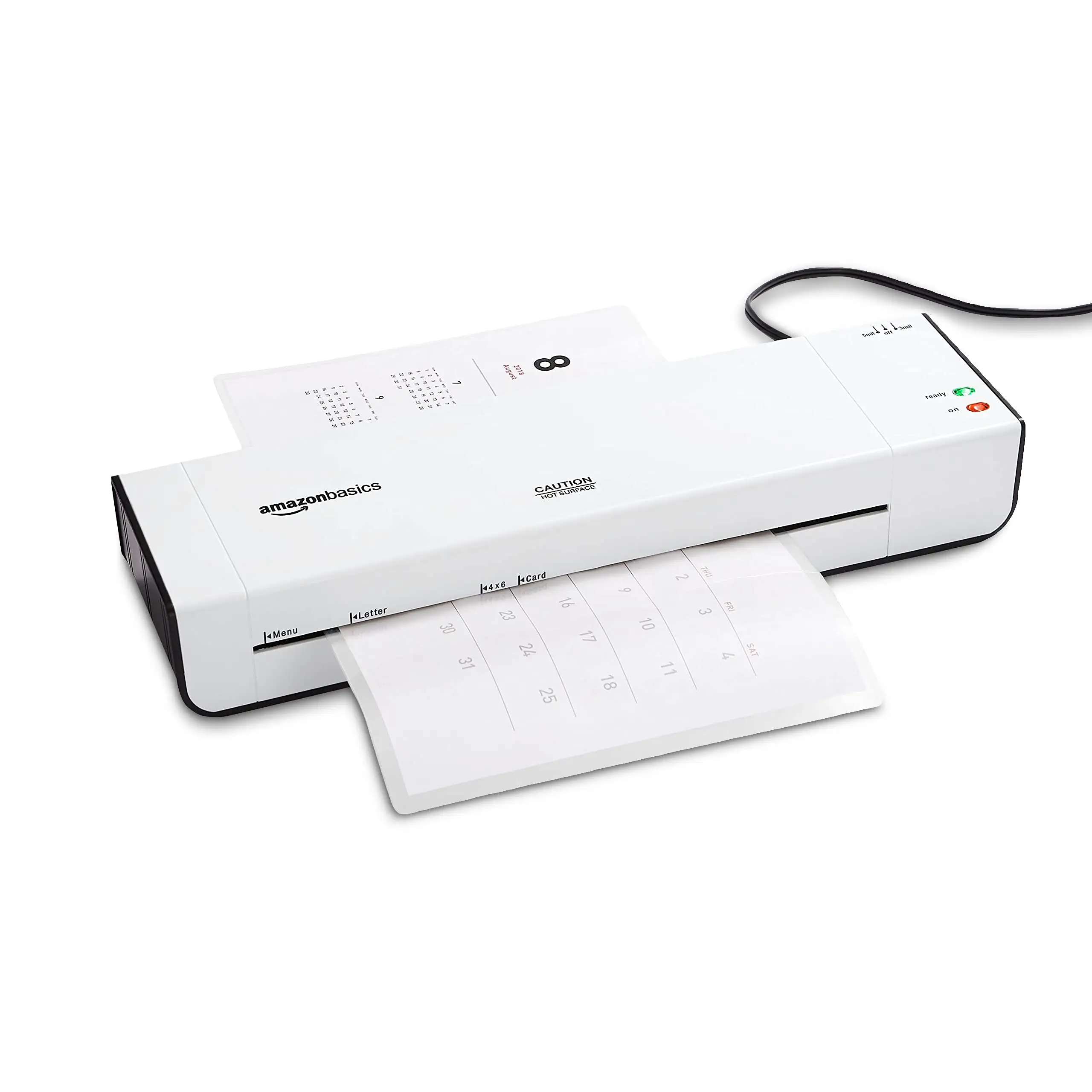Amazon Basics 12 inch thermal laminator pros and cons overview