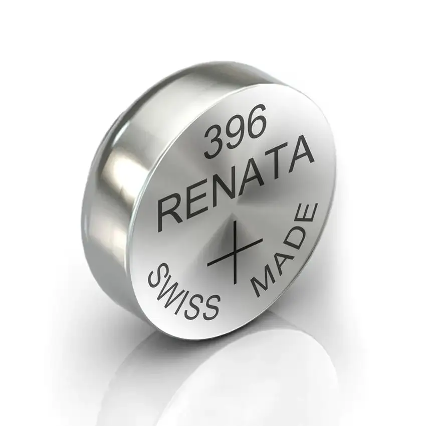 Renata 396 SR726W battery packaging close-up
