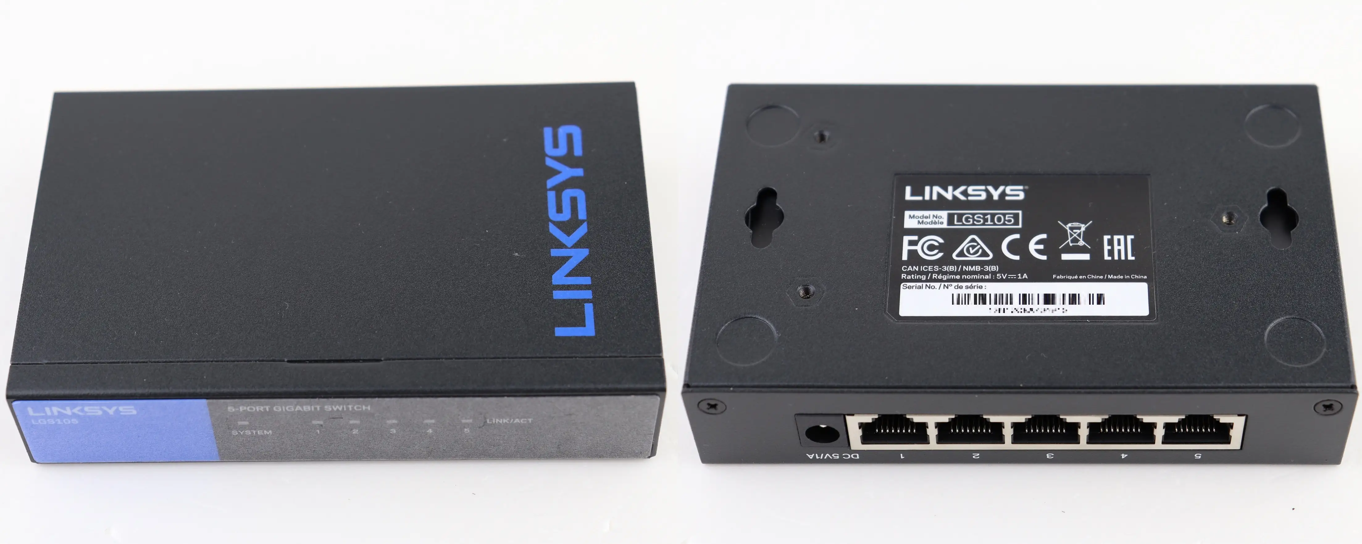 Linksys LGS105 Gigabit Switch Review: Reliable But Noisy