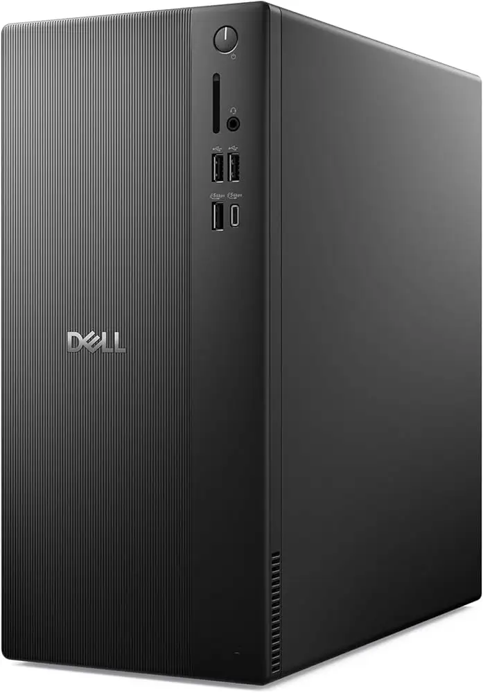 Dell ECT1250 tower desktop front and side view