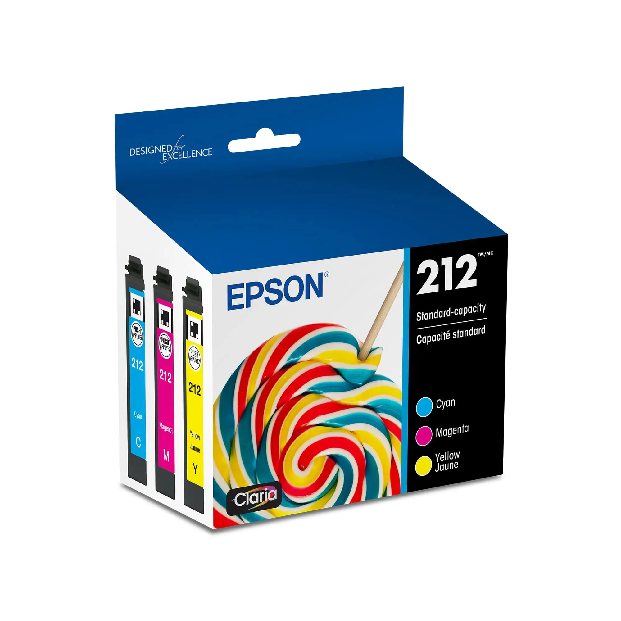 EPSON 212 Claria Ink Combo Pack packaging photo