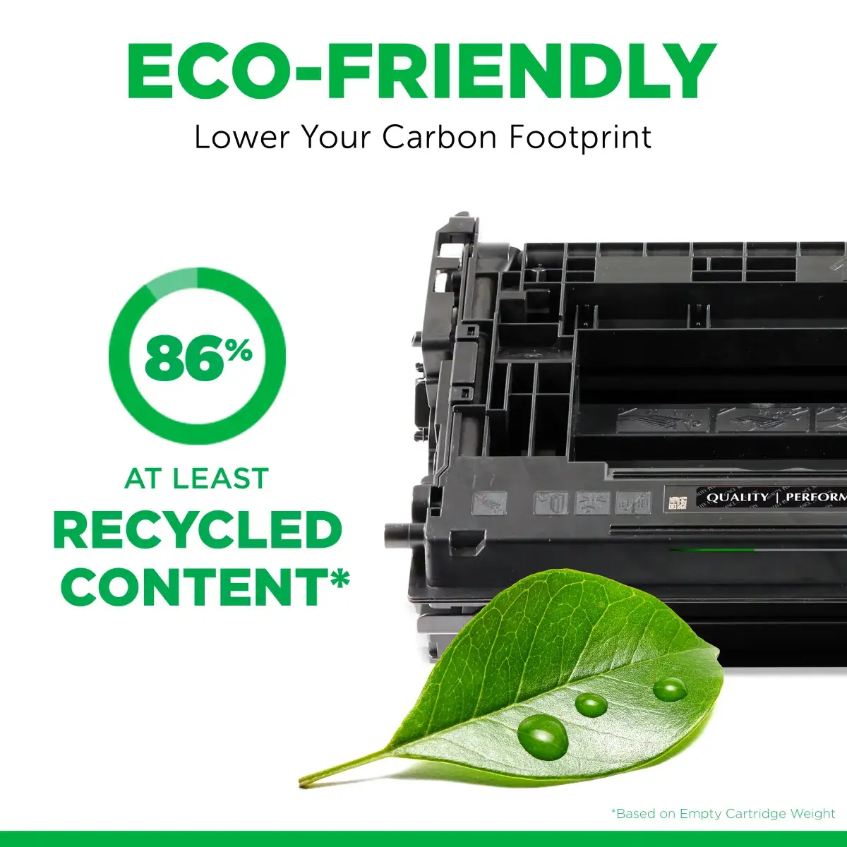 Lexmark toner showing consistent sharp output pages