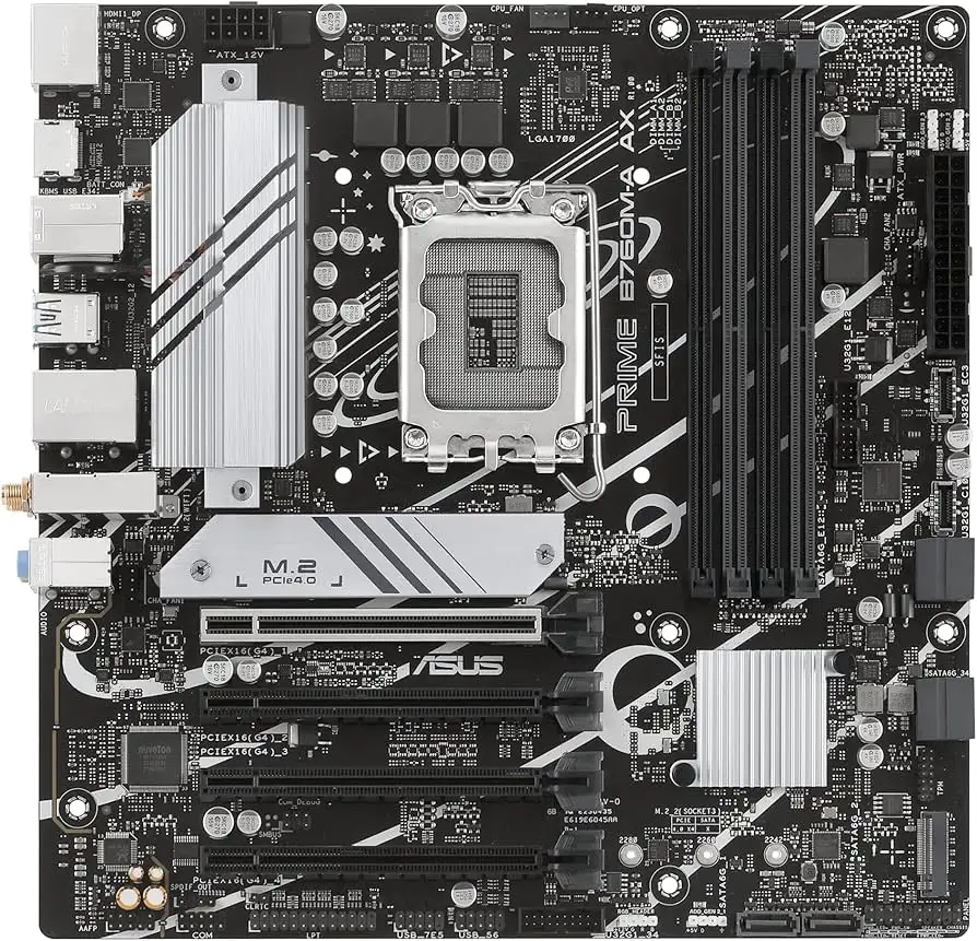 ASUS Prime B760M-A AX motherboard performance benchmarks