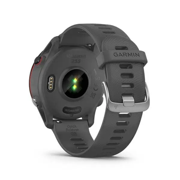 Garmin Forerunner 255 physical buttons and navigation