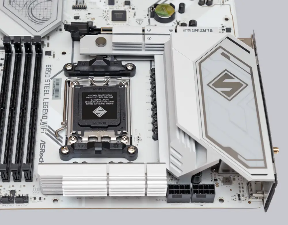 ASRock B850 Steel Legend retail packaging