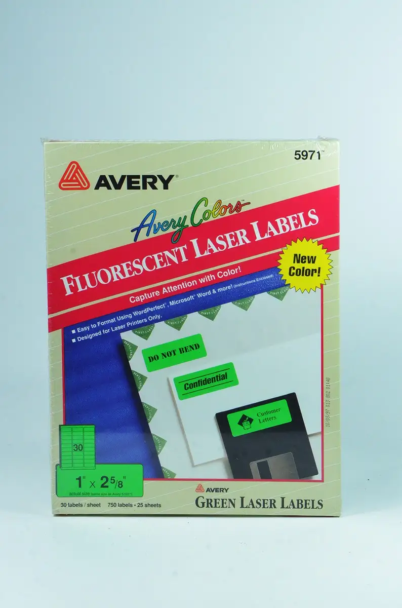 Avery Neon Green Address Labels Review: High-Visibility Winner