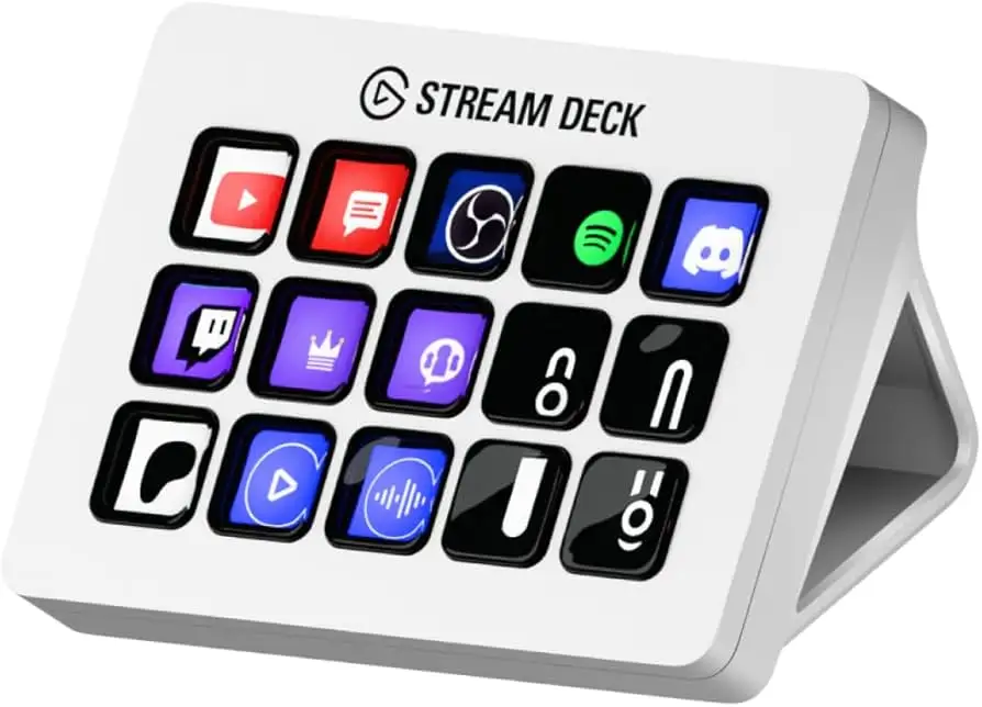 Elgato Stream Deck MK.2 product image with accessories