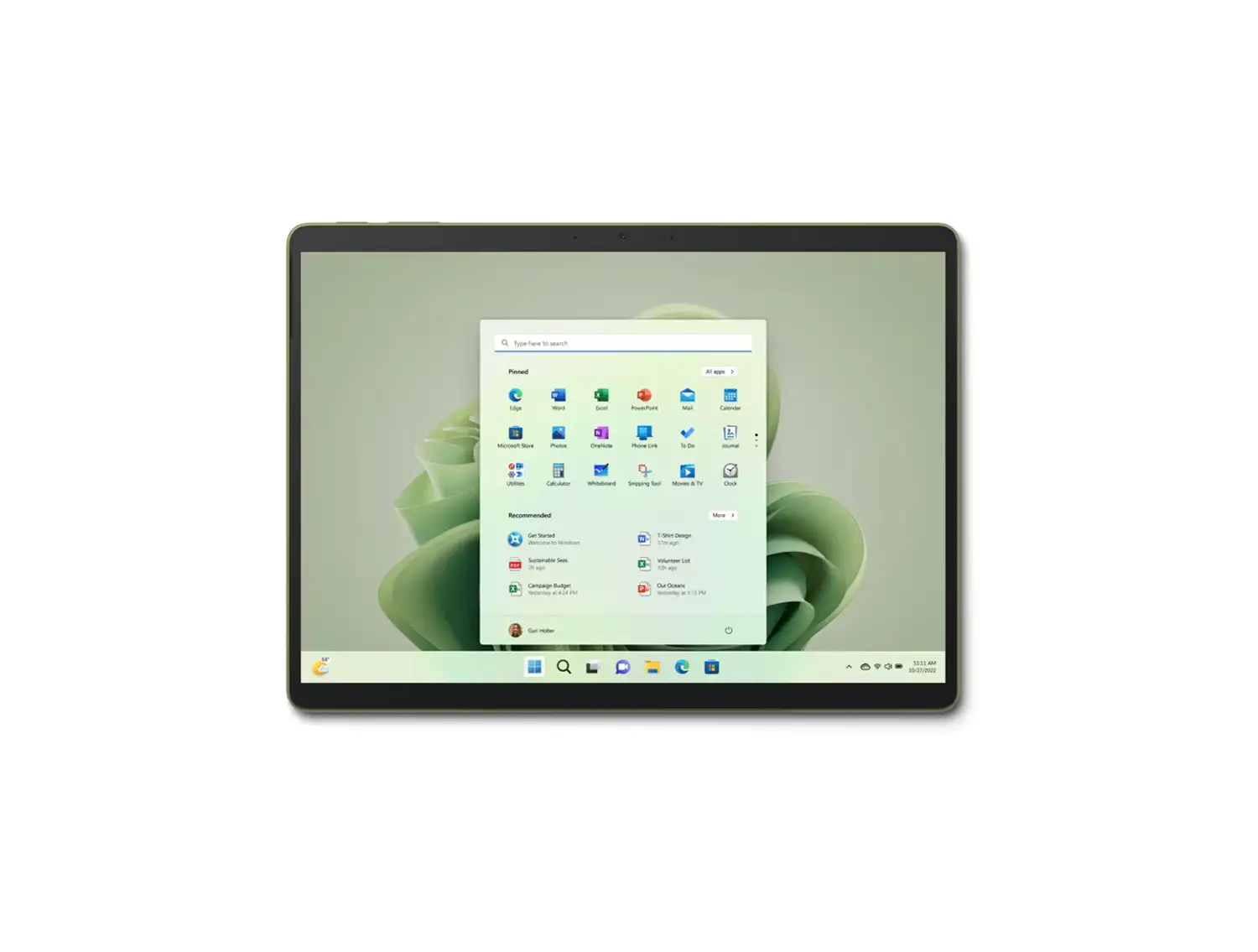 Microsoft Surface Pro 9 Sapphire finish product image