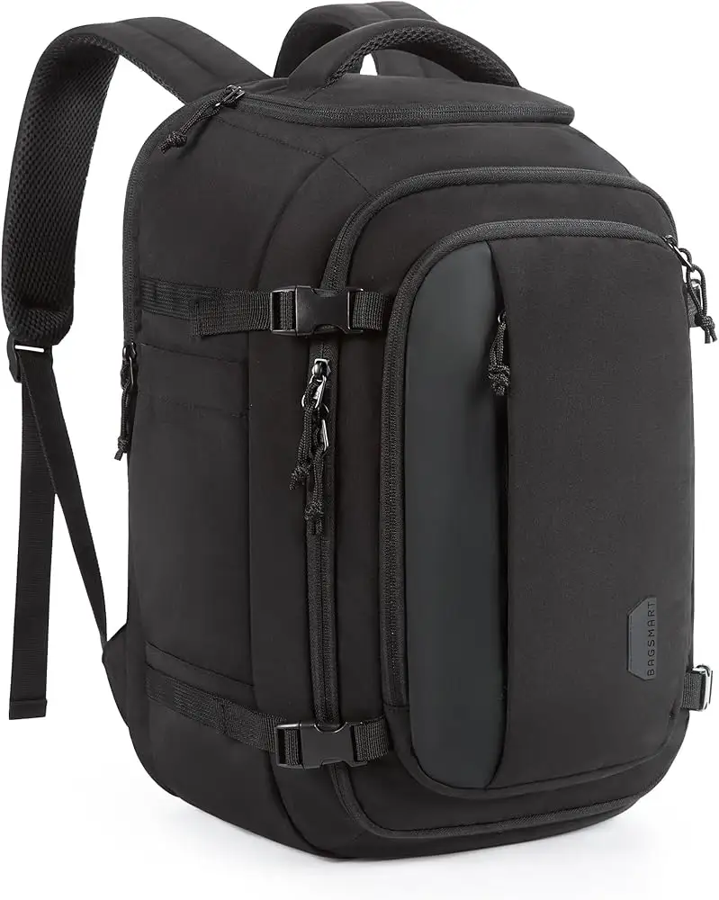 BAGSMART Travel Backpack 28L alternatives and expandable option