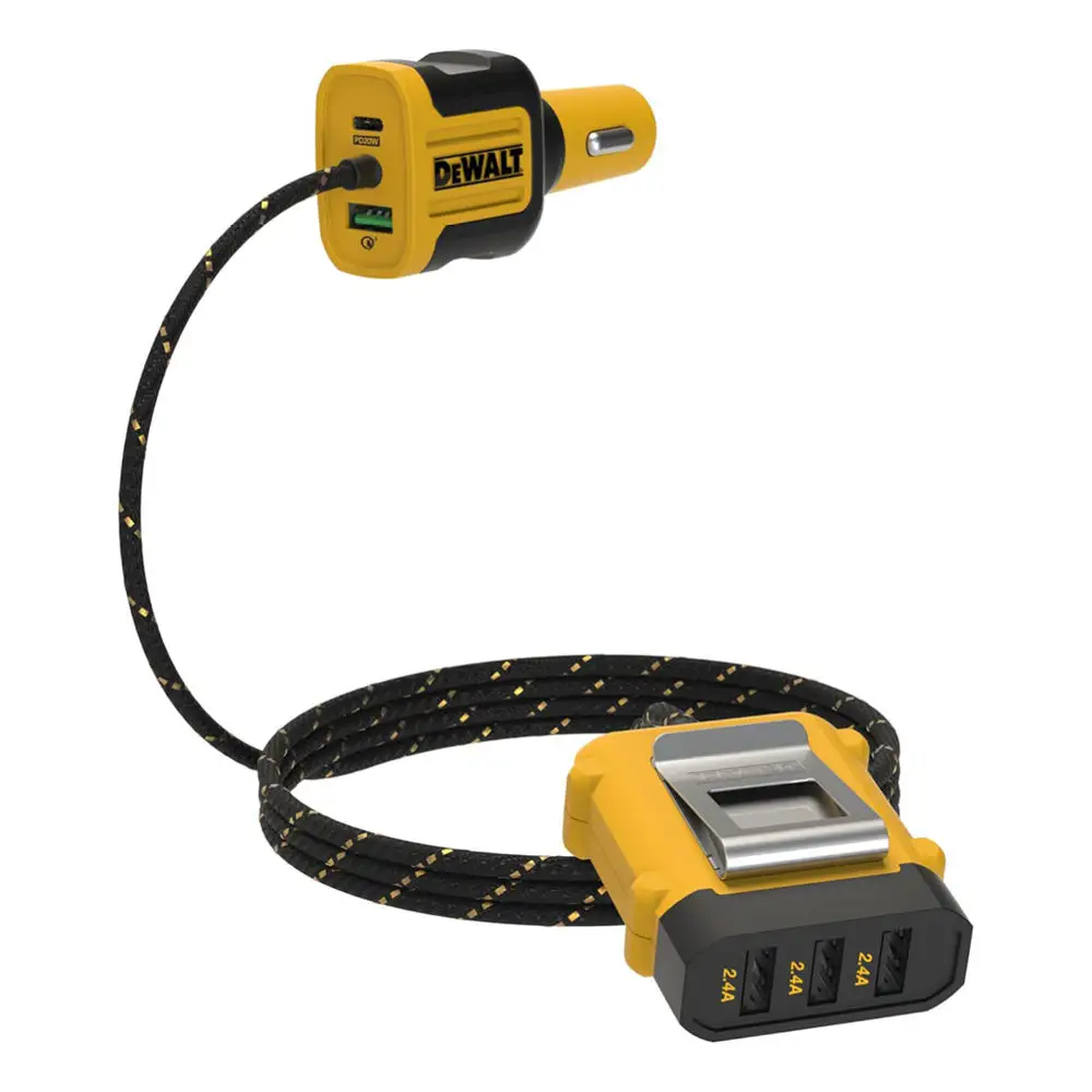DEWALT 5-Port USB Car Charger Review: Strong but Flawed