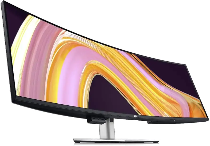 Dell UltraSharp U4924DW showing color reproduction