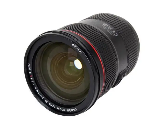 Canon EF 24-70mm f/2.8L USM price and resale value chart