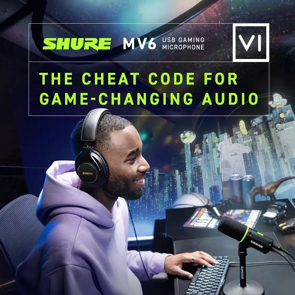 Shure MV6 Gaming Mic Review: Strong Audio, Minor Flaws