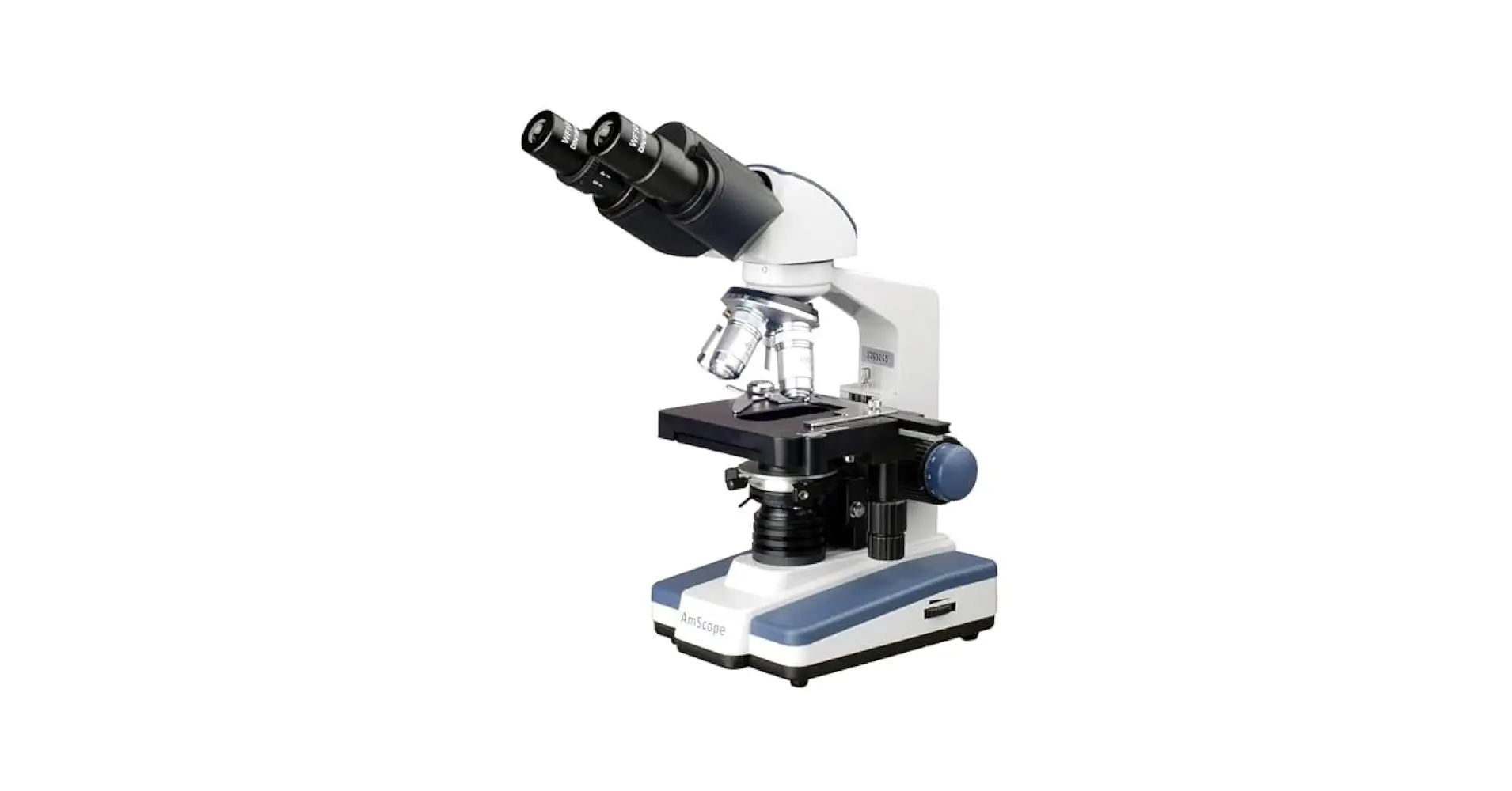 AmScope B120C microscope with LED lighting and stage controls