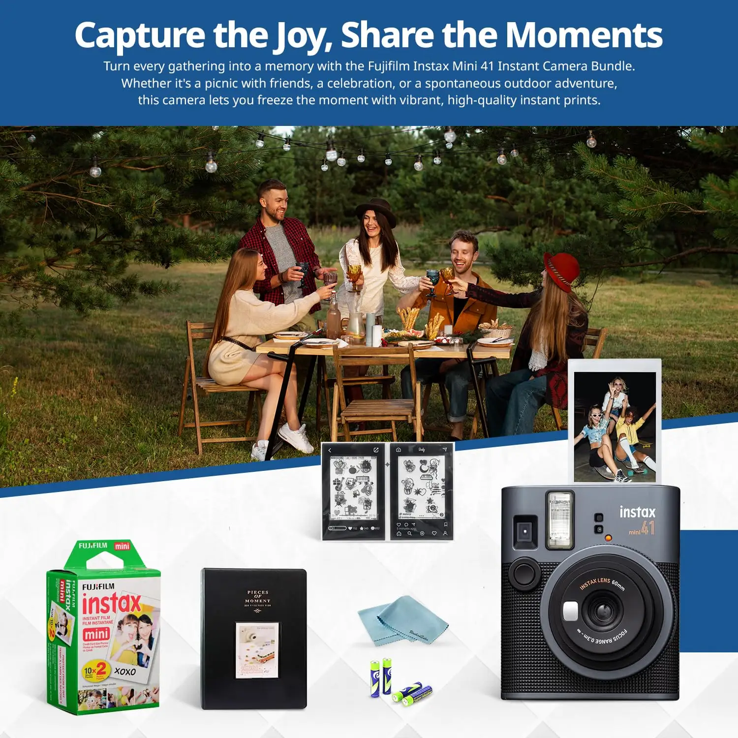 FUJIFILM Mini 41 Review: Stylish Instant Camera Verdict