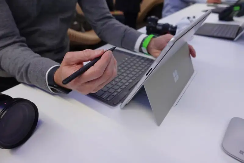 Microsoft Surface Pro 9 package and accessories
