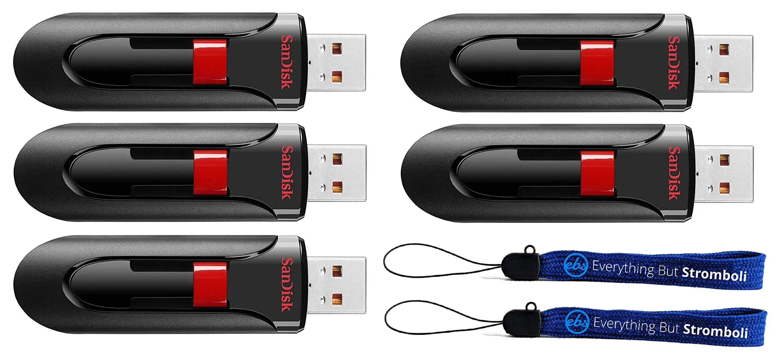 SanDisk Cruzer Glide 256GB USB flash drive close-up