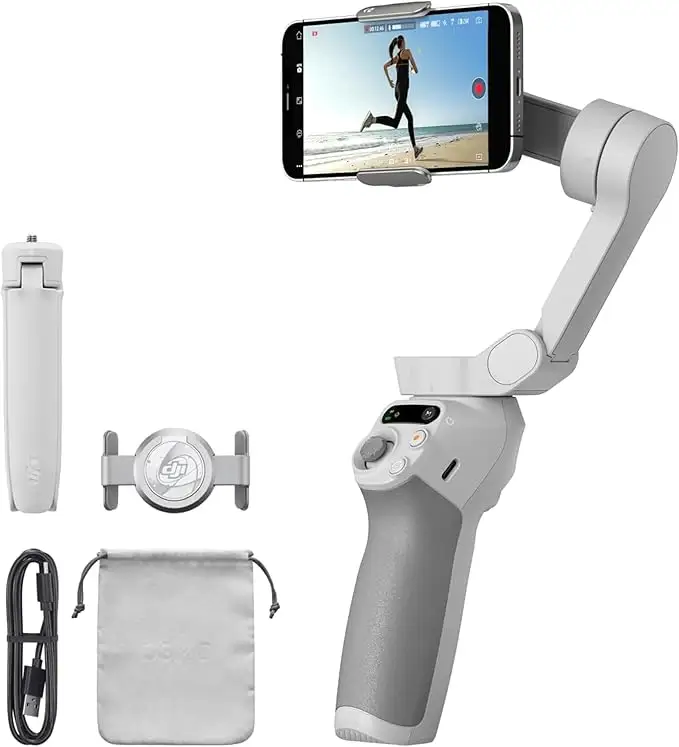 DJI Osmo Mobile SE compared with Osmo Mobile 6