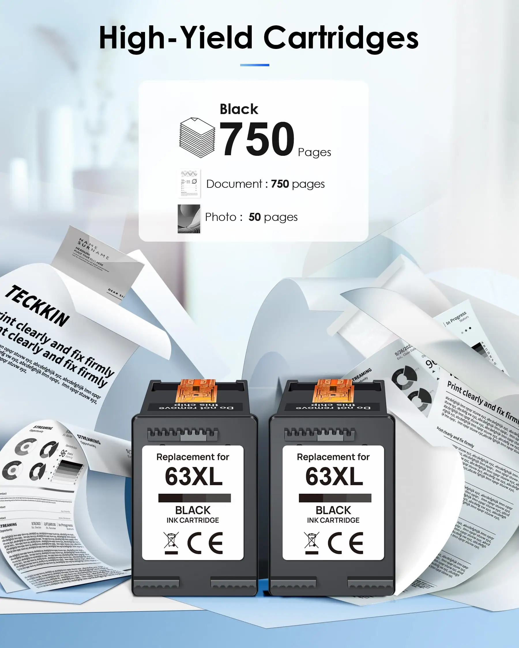 HP 63XL Ink Cartridge shelf life expiry date