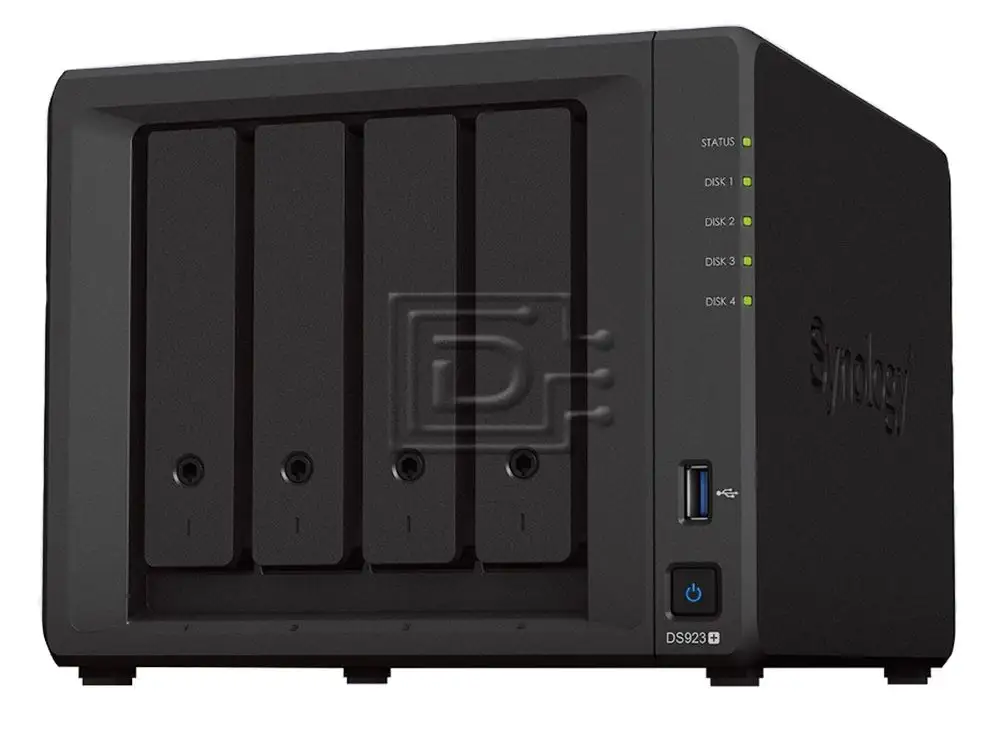 Synology DS923+ NAS with Seagate IronWolf drives