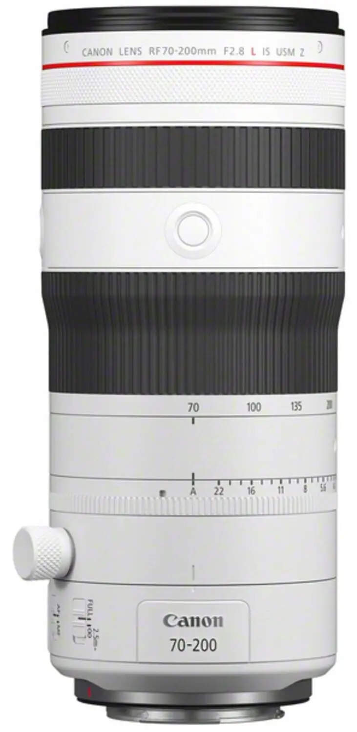Canon RF70-200mm F2.8 L IS USM Z product side profile