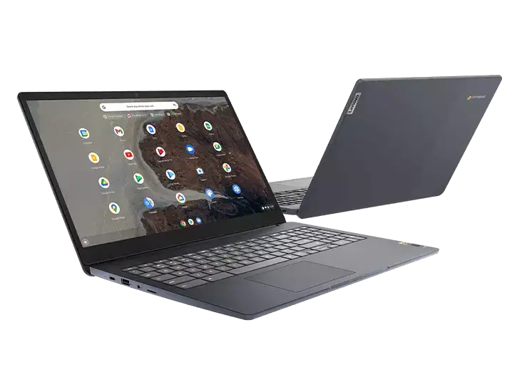 Lenovo IdeaPad 3i Chromebook keyboard close-up