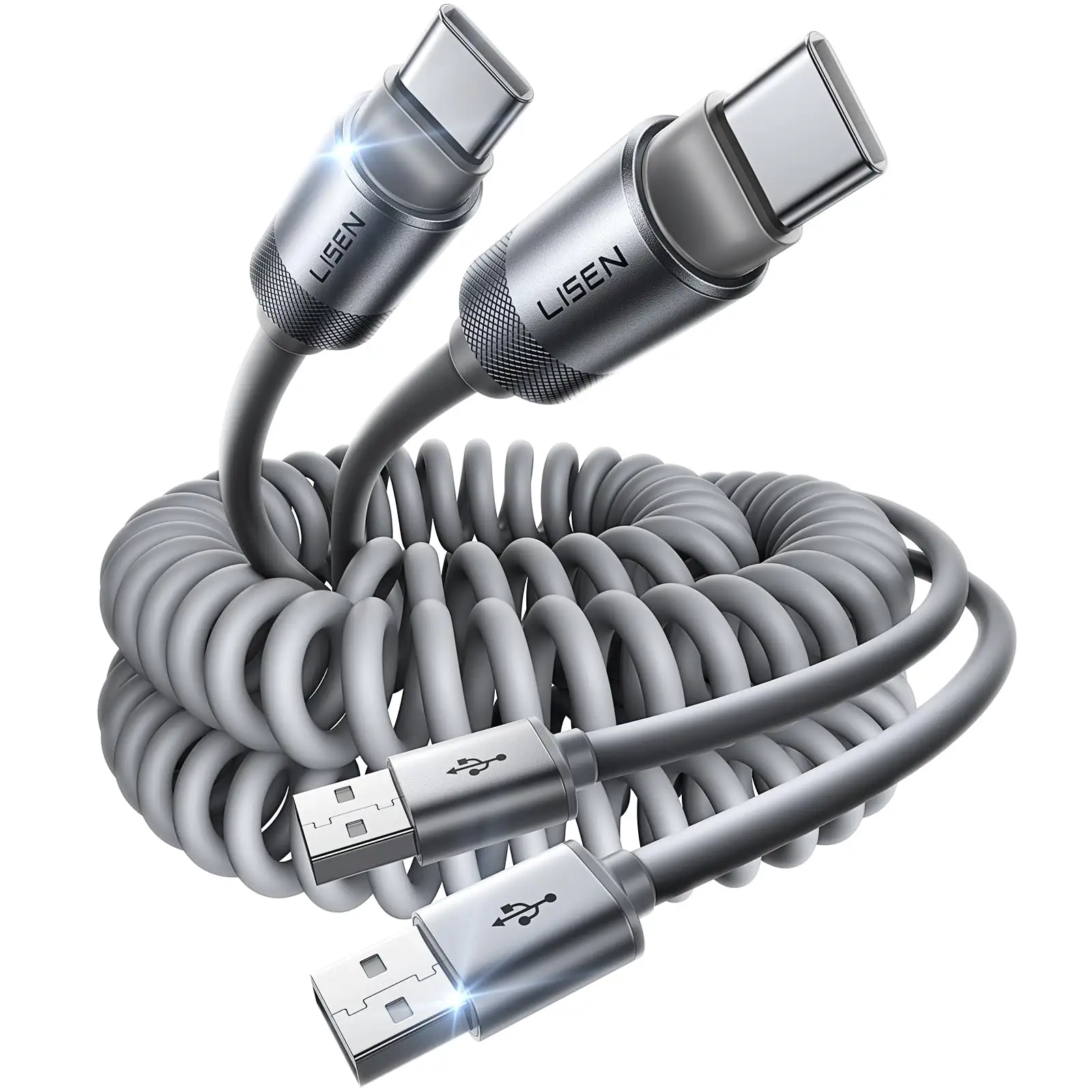LISEN Coiled USB C Cable Review: Conditional 8.6/10 Verdict