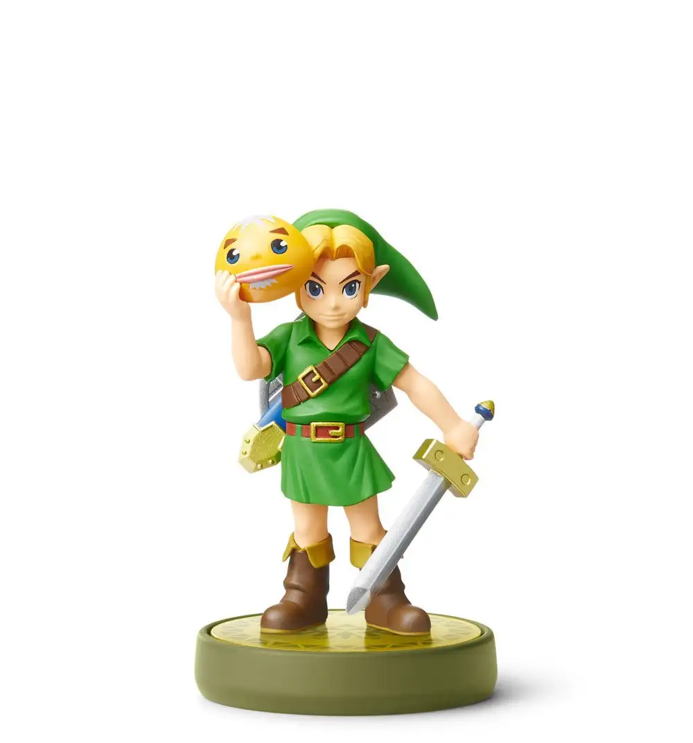 Majora’s Mask Link Amiibo boxed collectible view
