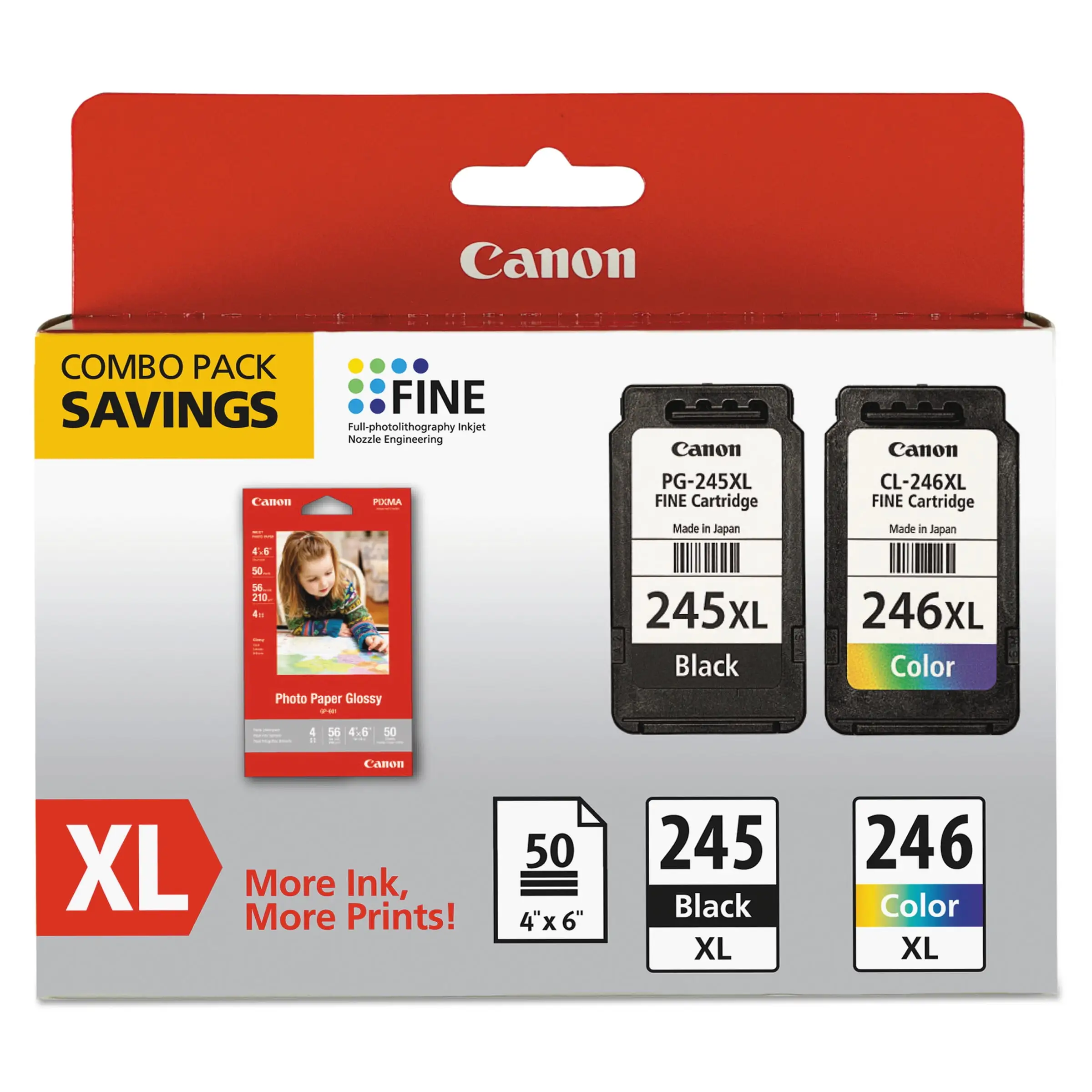 Canon PG-245 XL CL-246 XL value pack user review highlights