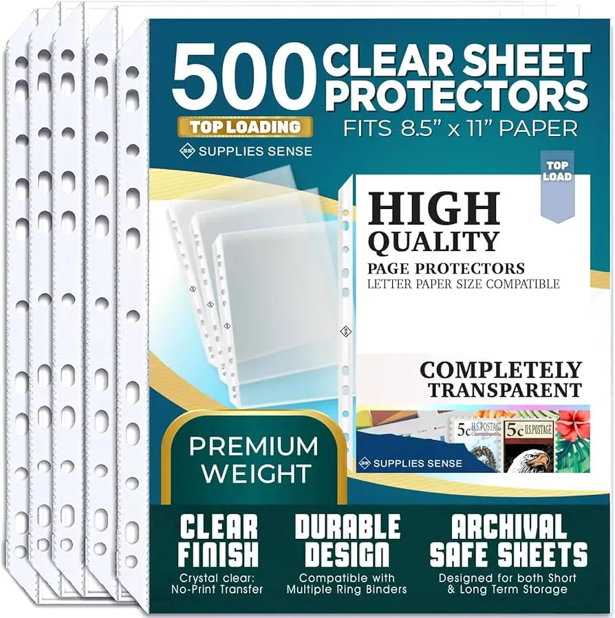 Amazon Basics Sheet Protector Review: Conditional Buy Verdict
