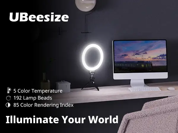 UBeesize Zoom Lighting Review: Bright But Stability Concerns