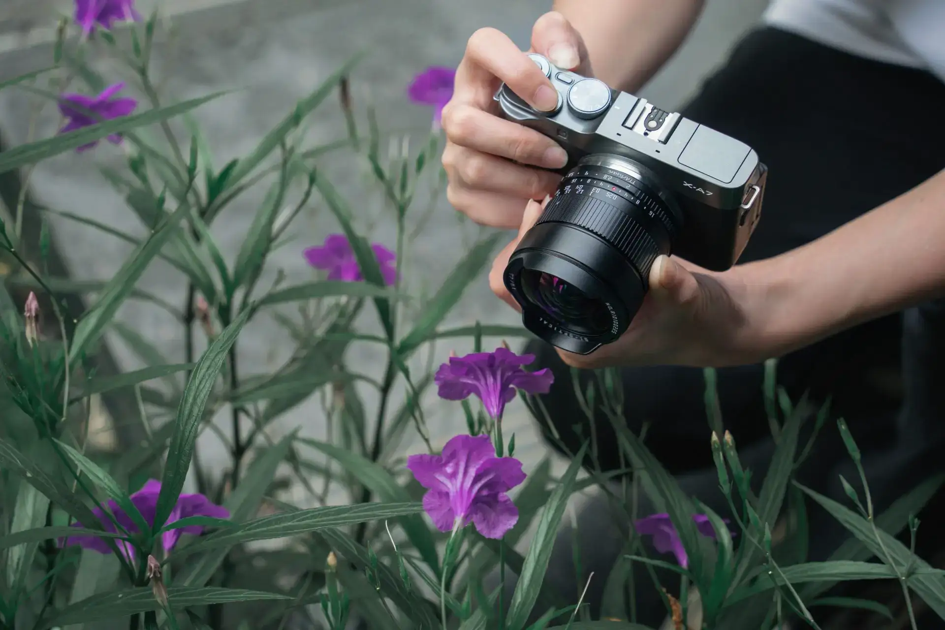 Nikon 55-200mm telephoto lens product image