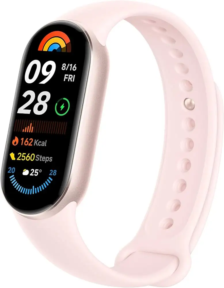 Xiaomi Smart Band 9 Mystic Rose product close-up