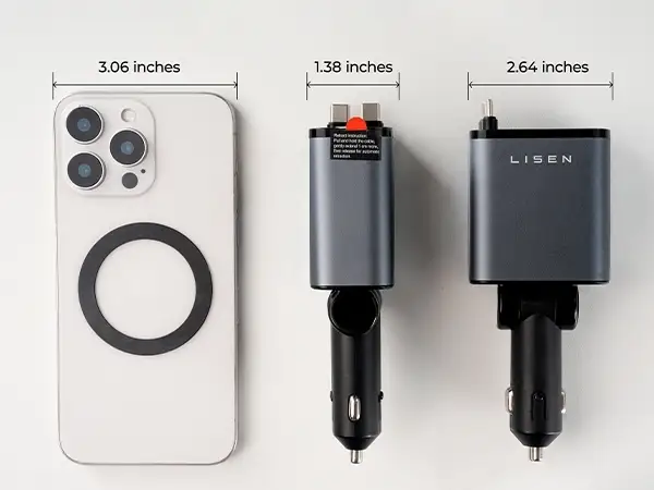 LISEN 57W retractable charger durability and reliability discussion