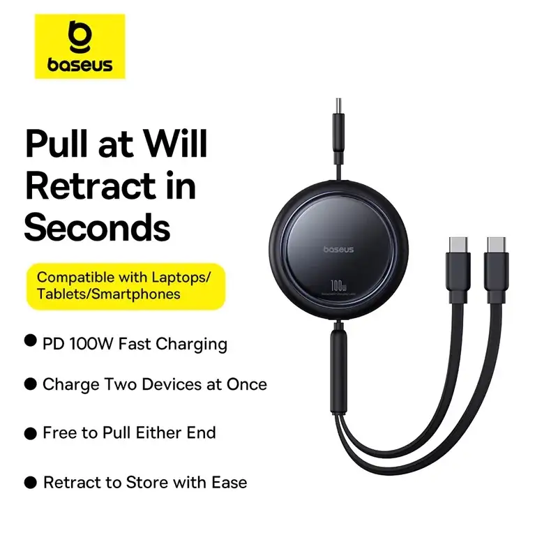 Baseus 100W Retractable USB-C Cable Review & Verdict