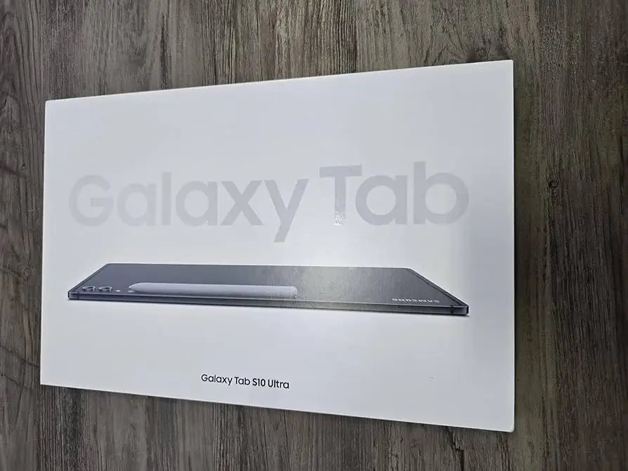 Samsung Galaxy Tab S10 Ultra with S Pen on desk