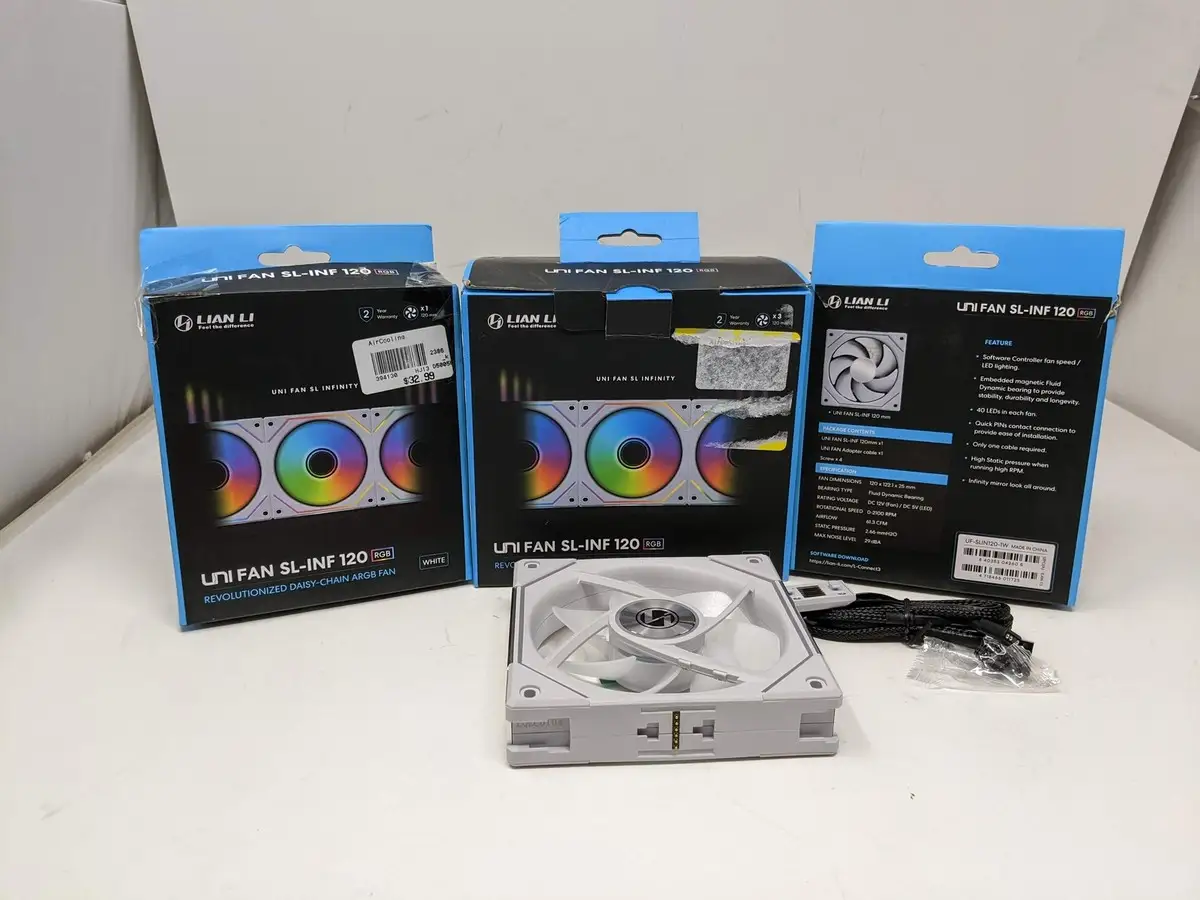 Lian Li UNI Fan SL-INF 120 RGB Review: Stunning but Pricey