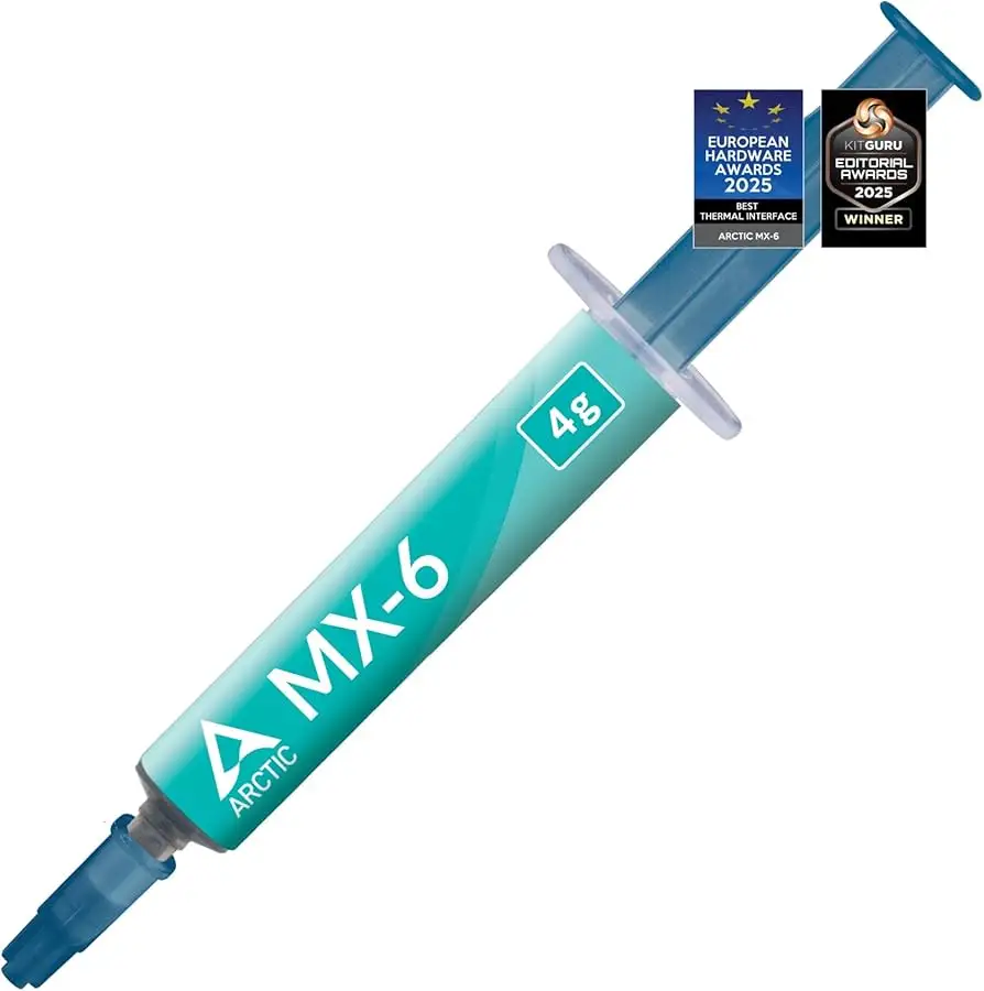 ARCTIC MX-6 thermal paste application example
