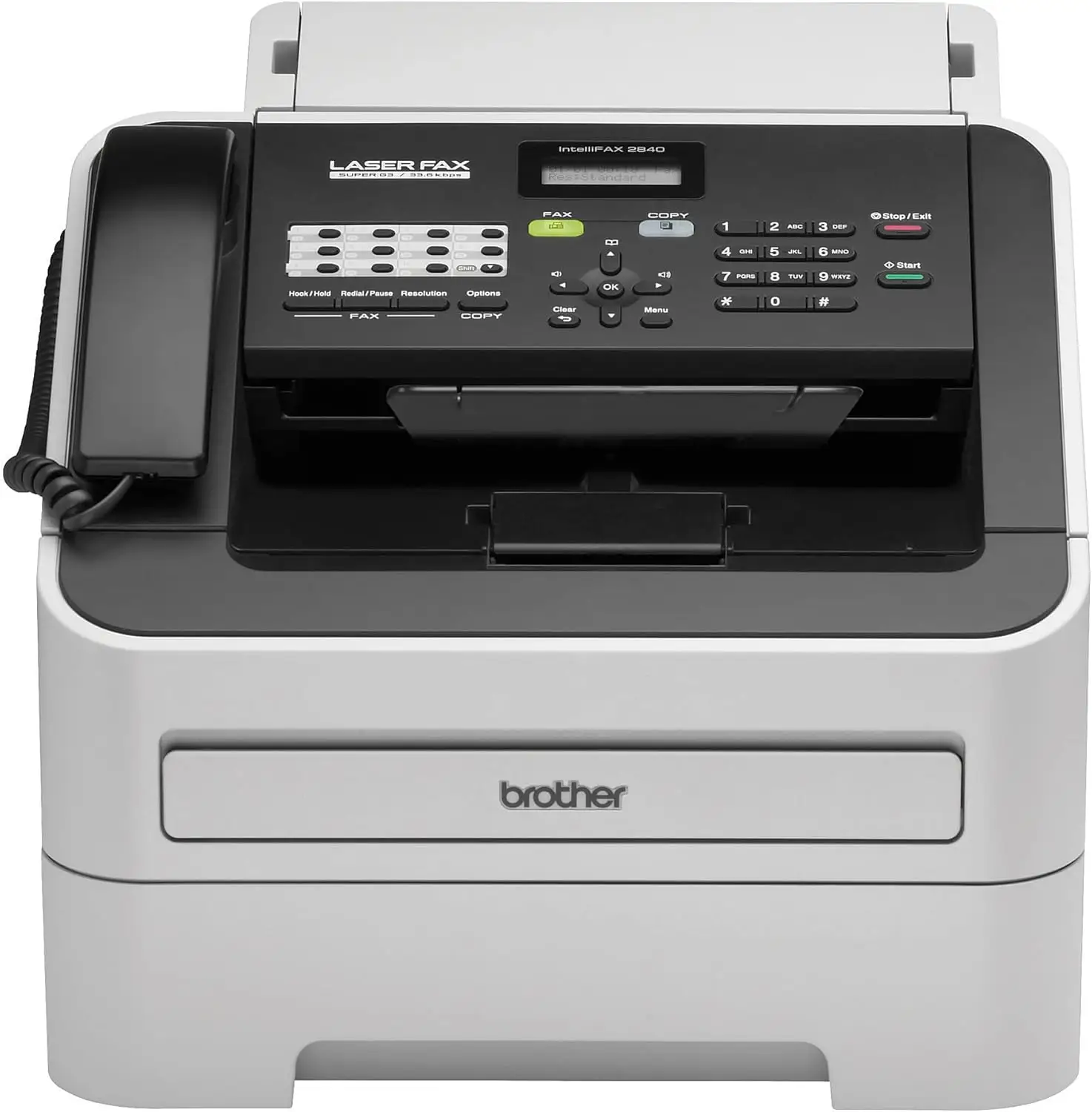 Brother FAX-2840 mono laser fax machine user feedback overview