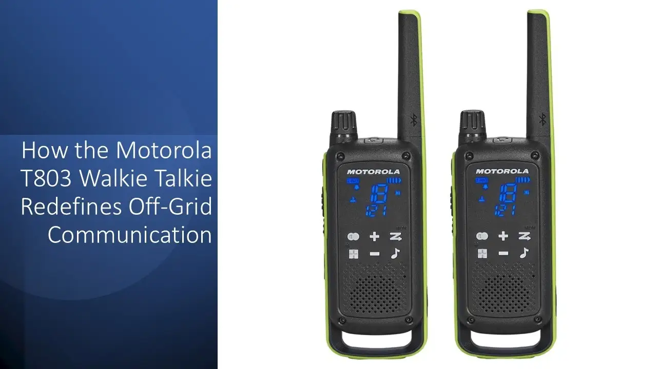 Motorola T803 Radio Review: Mixed Range, Solid Value